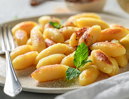 Handmade Gnocchi with Sage Butter