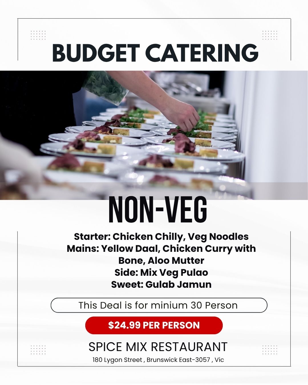 Budget Catering-Non Veg